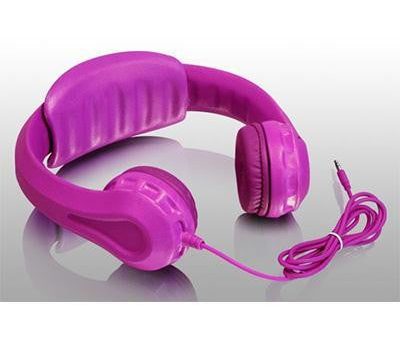 Wired Foam Headphones kids Pnk Fashion