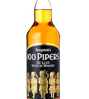 100 Pipers Whisky Escocés 70 cl Embalaje Deteriorado Online Sale