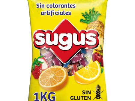 Sugus Caramelos Masticables de Frutas, Sin Gluten, 1kg Embalaje Deteriorado Online Hot Sale