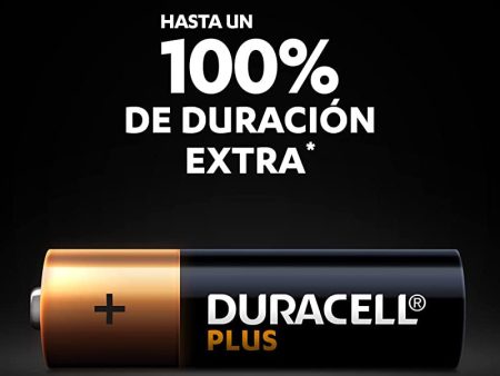 (Faltan 2 pilas, incluye 16) Duracell - Pilas alcalinas Plus AA, 1.5 Voltios LR6 MN1500 Embalaje Deteriorado (Cad: 31 03 2034) Online Sale